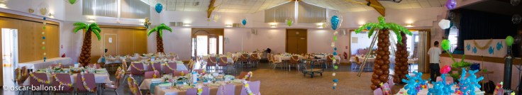 Décoration Mariage thême Tropiques - Aout 2014