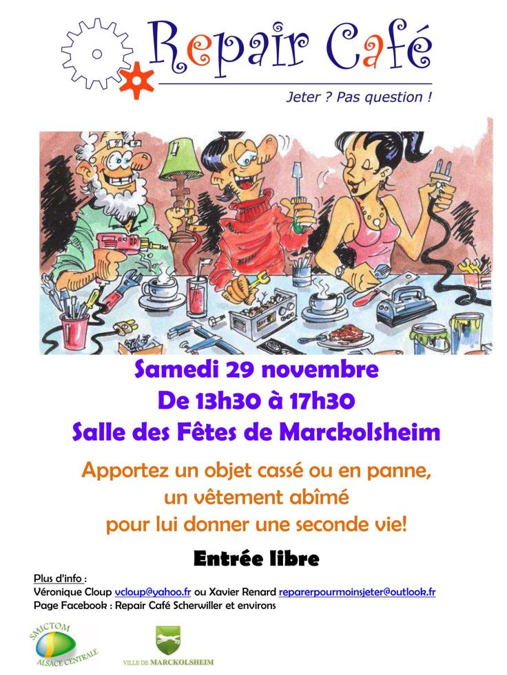 Repair café de Markolsheim